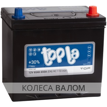 TOPLA Top JIS 12В 6ст 65 а/ч оп 56568 SMF выс